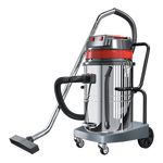 工業吸塵器大吸力工廠車間酒店大功率強力桶式工業吸塵機吸水吸鐵屑粉塵干濕兩用 70L/3000w 性價比款 雙電機