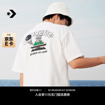 匡威（Converse）官方 夏季男全棉臺球圖案短袖時尚休閑T恤10027729 10027729-A02 S