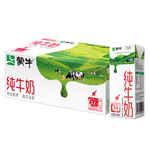 蒙牛全脂純牛奶苗條裝 整箱 濃醇營養（電商專供） 200ml×24盒*2箱