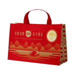 百菲酪雙提手提袋無紡布(可裝12/18/20盒牛奶禮袋)中秋節(jié)慶送禮袋*1件