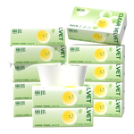 麗邦抽紙4層300張家用無香抽紙巾母嬰可用 4層 75抽*30包 整箱裝