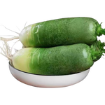 正宗潍坊水果青萝卜甜脆生吃潍县水果萝卜新鲜蔬菜包邮 水果萝卜5斤