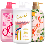 Opal 澳寶 澳寶沐浴露套裝 大瓶家庭裝男女士沐浴乳 深層滋潤(rùn)美肌補(bǔ)水保濕 經(jīng)典+橙花+薔薇