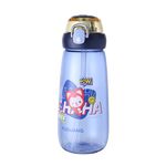 富光 艾趣系列 FAS7207-600 塑膠吸管杯 600ml 藍(lán)色