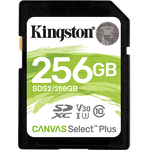 Kingston 金士頓 SDS2系列 SD存儲卡 256GB（UHS-I、V30、U3)