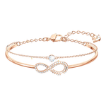 SWAROVSKI 施華洛世奇 Infinity系列 5518871 扭結(jié)手鐲 16.5cm