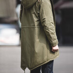 MADEN 馬登 男士中長(zhǎng)款棉服 FXTW1907111 軍綠色 M