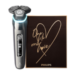 PHILIPS 飛利浦 蜂巢9系列 S9936/55BBP 電動剃須刀 鉻黑色 情人節(jié)限定禮盒
