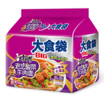 康师傅方便面整箱批发泡面袋装大食袋大面饼红烧牛肉混搭夜宵速食食品 【抢一倍半】多种口味混合5包 五连包