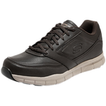 PLUS會員：SKECHERS 斯凱奇 男士休閑皮鞋 77156