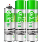 橙樂工坊 廚房重油污凈500ml*3 多功能泡沫清潔劑廚房油煙機(jī)清洗劑