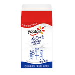 PLUS會(huì)員：yoplait 優(yōu)諾 4.0g乳蛋白 全脂高溫殺菌乳 450ml*3盒