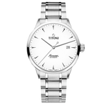 父親節(jié)禮物：TITONI 梅花 空中霸王系列 男士自動機械表 83733S-583