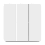 Yeelight易來(lái) 凌動(dòng)開關(guān)插座三開智能客廳臥室吸頂燈墻壁開關(guān)自回彈不離線