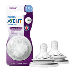 AVENT 新安怡 自然系列 SCF652/23 奶嘴 親柔型 兩只裝 1月+