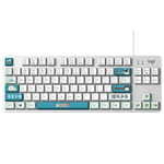 logitech 羅技 K835 吾皇萬睡合作款 84鍵 有線機(jī)械鍵盤 白色 ttc青軸 無光