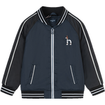 HAZZYS 哈吉斯 童裝補(bǔ)貼 兒童學(xué)院風(fēng)棒球服