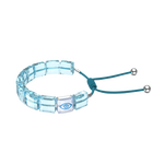 SWAROVSKI 施華洛世奇 Letra系列 5614971 繽紛活潑手鏈 藍(lán)色