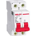 DELIXI 德力西 DZ47SN2C40JD 2P微型斷路器 40A