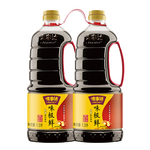 味事達 Master) 醬油 味極鮮特級生抽 點蘸涼拌釀造醬油 1.3L*2桶 卡夫亨氏出品