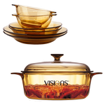 VISIONS 康寧 玻璃湯鍋餐具套裝 3.25L+6頭