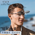 JingPro 鏡邦 近視眼專用太陽鏡偏光眼鏡夾片可上翻（一鏡多用）+萬新1.67非球面樹脂鏡片