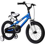 RoyalBaby 優(yōu)貝 兒童自行車男女童車腳踏車山地車 4歲-6歲 表演車14寸 藍(lán)色