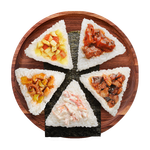 京魯遠(yuǎn)洋 國產(chǎn)冷凍飯團(tuán)組合5種口味 500g 5枚