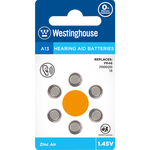 Westinghouse 西屋電氣 A13 紐扣電池 1.45V 6粒裝