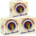 CHANTE CLAIR 大公雞頭管家 CHANTECLAIR 大公雞管家馬賽皂公雞頭洗衣皂進口手工皂內(nèi)衣皂雞頭皂肥皂 馬賽洗衣皂 300g*3塊