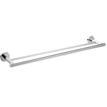 漢斯格雅（Hansgrohe）漢斯格雅（Hansgrohe）羅格斯系列鍍鉻浴室雙層毛巾架600mm毛巾?xiàng)U 60cm以上