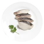Ocean Gala 鮮元素 Ocean Gala 冷凍野生黑鱈魚(yú)塊 MSC認(rèn)證 兒童系列 180克（黑鱈魚(yú)150g+煮魚(yú)汁30g) 2-3塊 盒裝 海鮮水產(chǎn)