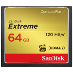 SanDisk 闪迪 至尊极速系列 Extreme CF存储卡 64GB（UHS-III）