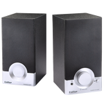 EDIFIER 漫步者 R18T 2.0聲道電腦桌面音箱筆記本手機通用小音響重低音 黑色