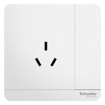Schneider Electric 施耐德電氣 AvatarOn繹尚系列 E8315_16CS_WE_C1 16A三孔帶開關(guān)插座