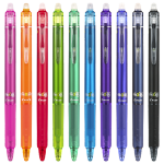 百樂(lè) PILOT LFBK-23EF 可擦按動(dòng)中性筆 1支藍(lán)黑色+原配筆芯3支藍(lán)黑色 0.5mm