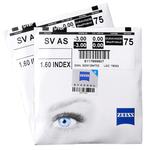 ZEISS 蔡司 新清銳1.74鉆立方鉑金膜高透光非球面2片+送鏡框一副價(jià)（可郵寄鏡框）可選原廠加工
