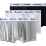 卡爾文·克萊 Calvin Klein 男士平角內褲套裝 U2664G-998 3條裝(黑色+白色+灰色) L