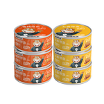 海貍先生 帶魚罐頭即食方便下飯海味零食 五香味100g*6罐