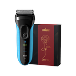 BRAUN 博朗 3010S 電動(dòng)剃須刀 酷炫藍(lán) 禮盒裝