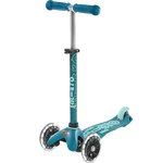 MICROmicro兒童滑板車(chē)迷你LED輪小童2-5歲兒童踏板車(chē)初學(xué)者滑滑車(chē) 湖藍(lán)-LED前輪 建議身高85-110CM