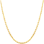 ZHOU LIU FU 周六福 KH050483 十字18K黃金項鏈 40cm 0.8g