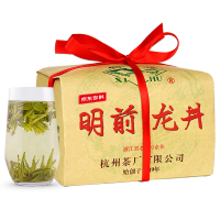西湖牌2024新茶上市茶叶绿茶 明前特级精选龙井茶传统纸包200g 
