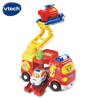 伟易达(VTech)神奇轨道车大消防车 玩具男孩声光音乐宝宝手推滑行小车汽车1-5岁儿童礼物