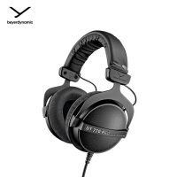 拜雅（beyerdynamic） DT770 PRO 头戴式 专业录音 封闭式监听耳机 80欧低阻黑色特别版