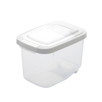 茶花（CHAHUA）米桶厨房加厚防尘密封储米箱大米收纳箱面粉桶杂粮桶 翻盖米桶S（5kg）