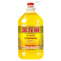 金龙鱼 花生浓香食用调和油5L桶装食用油 植物油 花生调和油 整箱批发 花生浓香调和油5L