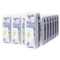 纽仕兰新西兰进口牛奶4.0g乳蛋白原生高钙纯牛奶整箱 250mL 24瓶 1箱 *4.0g全脂