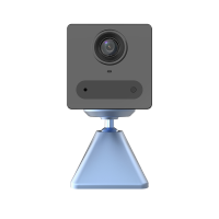 萤石 CB2 全无线监控摄像头 200万像素1080P电池相机 网络摄像机 免打孔 灵巧吸附 冰晶蓝