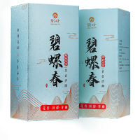 衡峰茶叶 一级碧螺春云雾绿茶 栗香浓醇口粮茶 2024年新茶 盒装送礼袋 【200克】100克*2盒